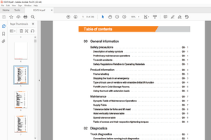 Still STED Electric Pallet Truck EGV-S EGV-S LB Workshop Manual – PDF DOWNLOAD