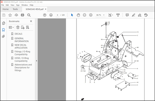 Gehl R135 R135 (EU)R135 X-Series Skid-Steer Loader Parts Manual 50940340 – PDF DOWNLOAD