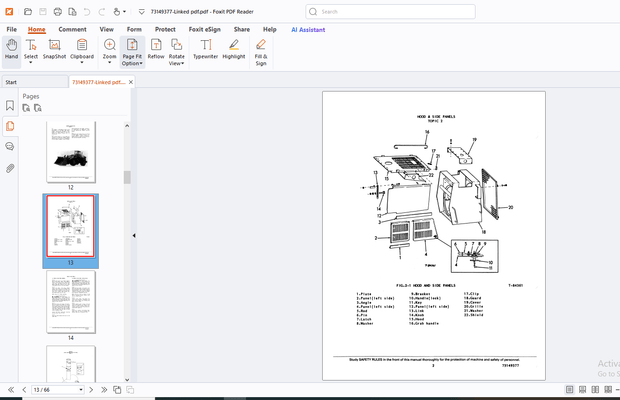 Fiatallis FR35 Wheel Loader(Engine Related Components) Service Manual - PDF DOWNLOAD