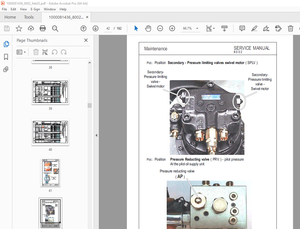 Wacker Neuson 8002 Compact Excavator Service Repair Workshop Manual 9707751 - PDF DOWNLOAD 