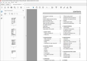 Hyundai HL930A TM Wheel Loader Operator’s Manual 2023 – PDF DOWNLOAD