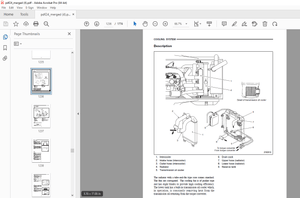 Mitsubishi Forklift Truck 6D15 FD100 FD115 FD135 FD150A Service Manual - PDF DOWNLOAD