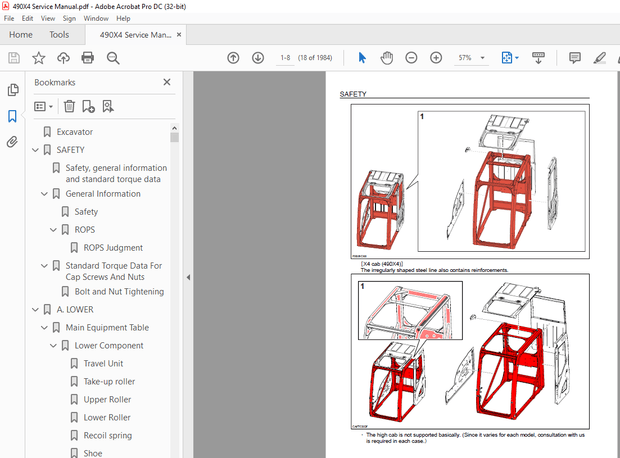 Link-Belt 490X4 Excavator REPAIR WORKSHOP MANUAL WLSM4707-02LX - PDF DOWNLOAD