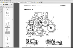 Komatsu 125-2 Series Diesel Engine Shop Manual- PDF DOWNLOAD