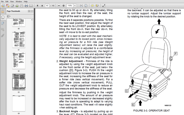 Komatsu 330M Dump Truck Operation &amp; Maintenance Manual SERIAL NUMBERS A10212 -A10223 PDF Download  