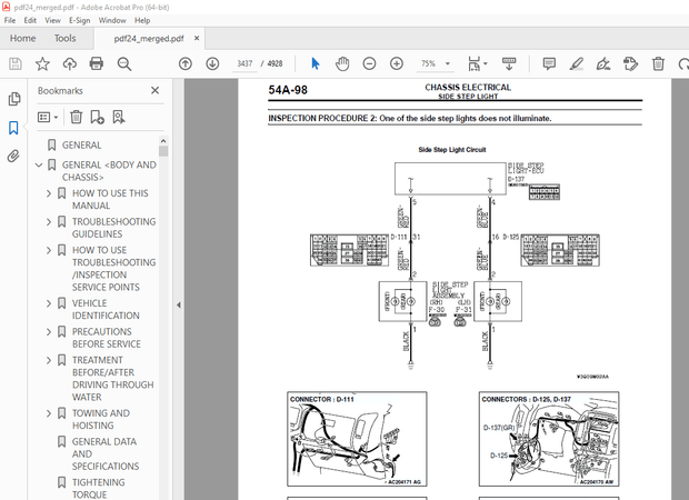 Mitsubishi 2004 Montero Service Manual (Vol 1 – Vol 5) – PDF DOWNLOAD