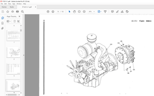 Hitachi Hydraulic Excavator UH14-D Parts List Manual(P120-5-1) – PDF DOWNLOAD
