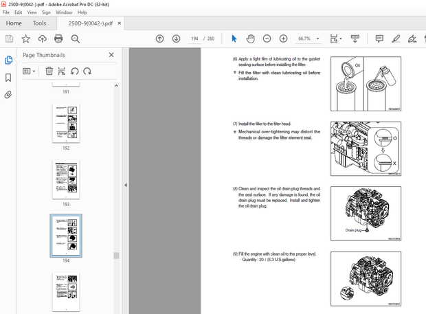 Hyundai Forklift 250D-9 IC Trucks Operator’s Manual 2023 – PDF DOWNLOAD