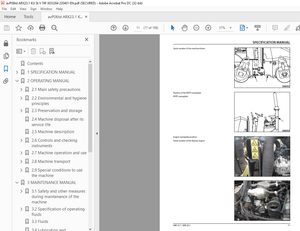Ammann ARX 23.1 ARX 26.1 Tandem Roller Operating Manual - PDF