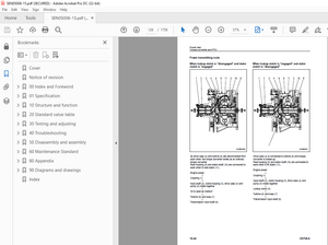 Komatsu Bulldozer D375A-6 Shop Manual SEN05006-16 - PDF DOWNLOAD