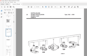 Pottinger Tractor EUROHIT 130 A Spare parts list Manual – PDF DOWNLOAD