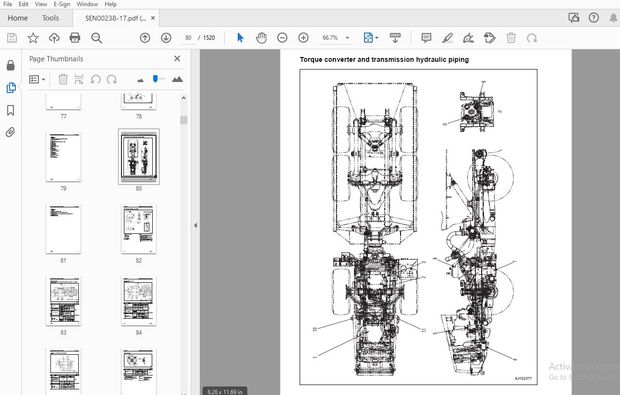 KOMATSU HM350-2 ARTICULATED DUMP TRUCK  SERVICE REPAIR WORKSHOP MANUAL SEN00238-17 - PDF DOWNLOAD