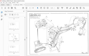 Wacker Neuson 5000 RD Excavator Parts Manual 1000015272 - PDF DOWNLOAD 