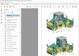 Ammann ARX 90 Tandem Roller Deutz Tier 3 Workshop Manual 4122048 PDF