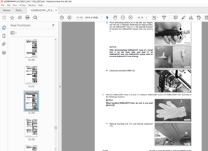 Komatsu PC360LC-11E0,PC360NLC-11E0,PC390HRD-11E0 Excavator Repair Service  Manual UENBM00491 - PDF