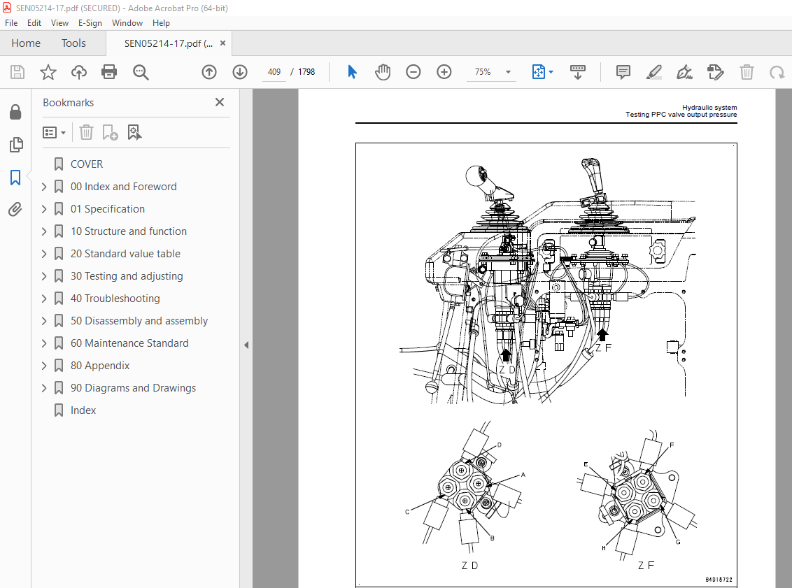 Komatsu D375A-6R Bulldozer Shop Manual SEN05214-17 - PDF DOWNLOAD