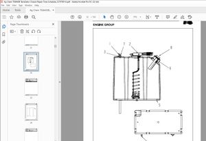 Ag Chem TG8400B TerraGator Chassis Repair Time Schedule Manual_537879D1A – PDF DOWNLOAD