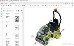 AMMANN ARX 12-2 ARX 16-2 ARX 20-2 RULLO TANDEM MANUALE D’USO - PDF