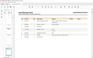 STILL STED Forklift Electric Fork Truck MAINTENANCE PARTS MANUAL – PDF DOWNLOAD