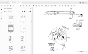 Tadano TR-600EXL-3 Rough Terrain Crane Operation and Maintenance Manual – PDF