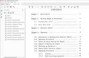 Hitachi Hydraulic Excavator UH06-D Operating And Service Manual – PDF DOWNLOAD