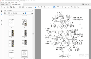 Ammann AV 130 X Kloubový tandemový válec Dílenská prírucka 4022103 - PDF