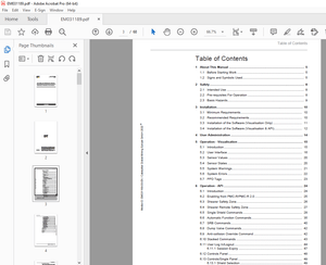 CAT VShieldSingle – Visualization of face automation Operating &amp; Maintenance Manual EM031189 - PDF 