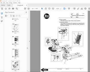 BT Prime-Mover PMX Electric Low Lift Pallet Truck Repair Manual - PDF DOWNLOAD 
