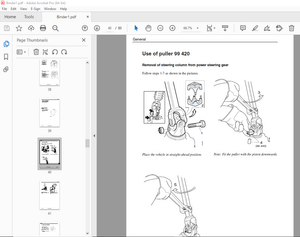 ZF SCANIA 8098 Power Steering Gear Function &amp; work description Manual - PDF DOWNLOAD