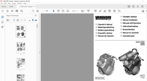 Vanguard Commercial Power 540000 610000 61E100 Operator’s Manual - PDF