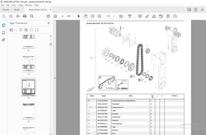 Ammann AFT 300-2 Deutz Stage V Parts Manual 10002170JN3023006 PDF