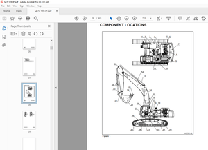 Daewoo Track Excavator s470 Shop Manual- PDF DOWNLOAD