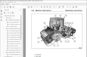 Ammann AV 130 X Tandem Roller Cummins Tier 3 Operating Manual PDF