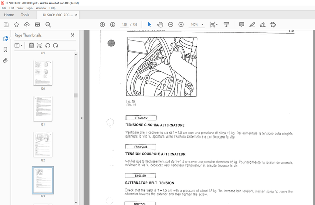 Still STED Forklift DI 50CH -DI 60C DI 70C – DI 80C REPAIR MANUAL- PDF DOWNLOAD