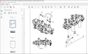 Ag Chem 874 1074 1074C 1274C 884 1084 1286C Rogator Chassis Repair Time Schedule Manual_AG331634C 