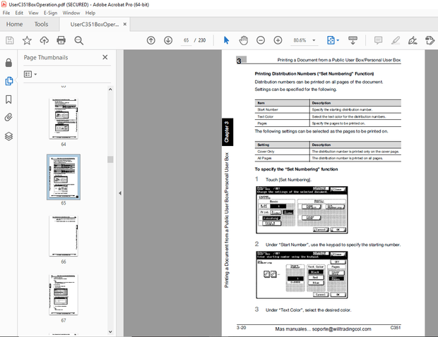 Konica Minolta bizhub C351 Box Operations Users Manual - PDF DOWNLOAD