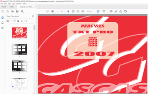 2007 Gasgas TXT pro 125/200/250/280/300 Parts List Manual - PDF DOWNLOAD
