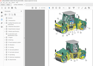 Ammann ARX 90 Tandem Roller Deutz Tier 3 Workshop Manual 4122059 PDF