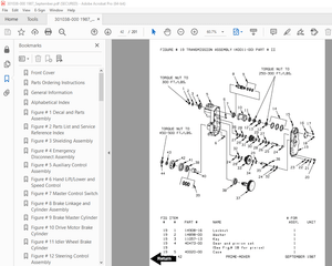 BT Prime Mover RR-40B Reach Truck Parts Manual SN RR40B170373 - PDF DOWNLOAD