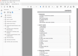 Hyundai Forklift 35/40/45D-9F, 50DA-9F Operator’s Manual 2023 - PDF DOWNLOAD