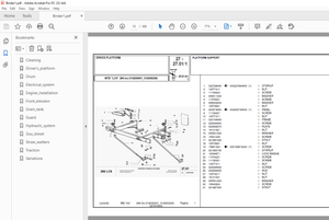 Laverda 296 LCS Agricultural Tractor Parts Manual 318200001-318100209 – PDF DOWNLOAD