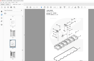 Hitachi 70Z6 80Z6 Wheel Loader Cummins QSB6.7 Engine Parts Manual - PDF DOWNLOAD