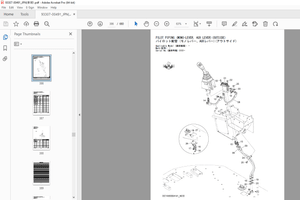 Kawasaki KCM 62Z7 Wheel Loader Parts Manual ISUZU 4HK1 Engine - PDF DOWNLOAD