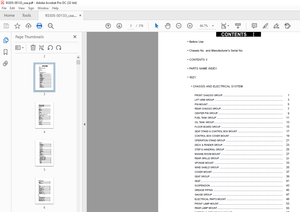 Kawasaki WHEEL LOADER 50ZV PARTS CATALOG MANUAL 93305-00133 - PDF DOWNLOAD