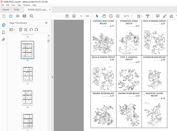 Kawasaki 70TMV-2 WHEEL LOADER Parts MANUAL 93308-00323 - PDF DOWNLOAD