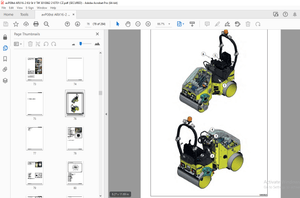 AMMANN ARX 12-2 ARX 16-2 ARX 20-2 TANDEMOVÝ VÁLEC DÍLENSKÁ PŘÍRUČKA - PDF