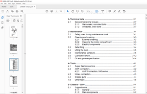 Toyota Forklift 7SLL12.5 7SLL16 7SLL20 7SLL13.5S 7SLL12.5F 7SLL16F 7SLL20F Service Manual - PDF 