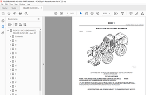 John Deere 643J/843J WHEEL FELLER BUNCHER Parts Manual PC9420 - PDF DOWNLOAD