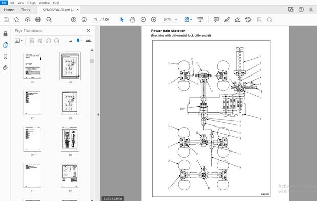 KOMATSU HM350-2 ARTICULATED DUMP TRUCK  SERVICE REPAIR WORKSHOP MANUAL SEN00238-20 - PDF DOWNLOAD