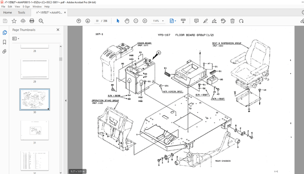 Kawasaki 85ZIV Wheel Loader CUMMINS LT10-C Engine Parts Manual - PDF DOWNLOAD